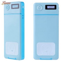 휴대폰 게임 금욕 타이머 잠금 상자 케이스 통 초등 학생 범용 휴대 타이밍 학생, Blue