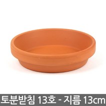 독일토분 화분 받침 13호 - 토분받침 독일토분받침 화분받침 독일받침 미니화분 화분 다육화분 토분, 한성_받침(13호)(1개)