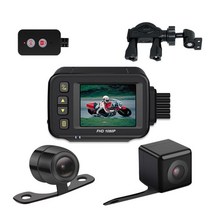 바이크블랙박스 오토바이블랙박스 2채널 4채널 mt30a 2 인치 ip67 방수 오토바이, 16g