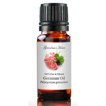 제라늄 에센셜 오일 - 10mL 100% 순수 - 미국 판매자