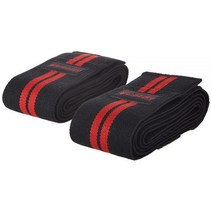그리즐리 피트니스 남성 및 여성용 7.6cm(3인치) 파워 리프팅 무릎 랩 | 원 사이즈