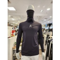 파사디골프남성Q21ATPM02M사계절저데니아기능성원단마스크일체형이너티셔츠