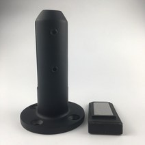 유리난간 강화유리난간 유리난간대 스텐 난간대 고정 YL 수영장 울타리 검은 유리 마개 도매, 01 48x160mm