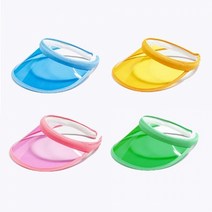[우수제품] PVC그리기썬캡 4colors 썬캡 아기 키즈 어린이 만들기재료 초등만들기 미술만들기 썬햇 초등학생 여름모자