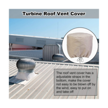 수작업 공구 수공구 터빈 환풍기 보호대 20x20 인치 옥스포드 방수포 지붕 통풍구 더스트 커버 조절, 한개옵션0
