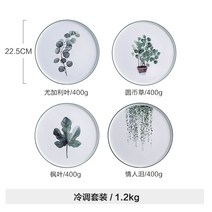 손님초대요리 생일상차림메뉴 홈파티케이터링 홈파티음식배달 43, 8.5인치 슈트 (원 동전 풀 + 유칼립투스 잎
