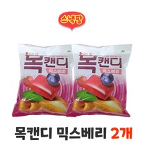 목이 칼칼할 땐 롯데 목캔디 믹스베리 217g 2개