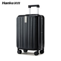 Hanke 휴대용 여행 가방 좁은 알루미늄 프레임 PC 하드 사이드 스피너 휠