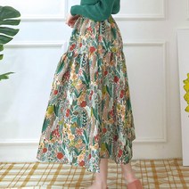 [세인트이브] 24806-24807 러블리 퍼프니트 플레어스커트
