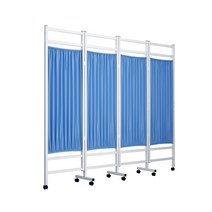 의료용 파티션 병풍 가림막 병실 미용실 요양원 가리개 3칸4칸5칸6칸, 그린5칸