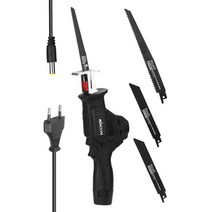 컷쇼 왕복 톱 직소기 목공 나무 금속 휴대용 야외 세이버 철 시트 플라스틱 절단 용 전동 공구, 협력사, 배터리 1개로, L, 1개