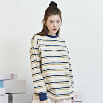 [샐러드볼즈] SIGNATURE STRIPE LS T-SHIRT [PINK]