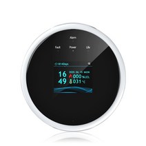 산소 가스 농도 측정기 Tuya-Wifi 천연 가스 센서 가연성 가정용 스마트 LPG 경보 감지기 누설 공기, 01 Black