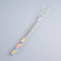 리빙서플라이 칼라 미니 거품기 계란풀기 우유거품, 단품, 단품