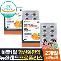 프리미엄 프로폴리스앤아연 여성면역력높이는영양제 폴리폴리스 항산화 면역력 영양제 비타민E 작은알약 목넘김 쉬운 임산부 부모님 겨울 환절기 선물 식약처인증 플라보노이드