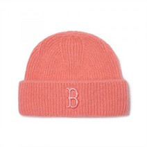 [국내매장판]MLB모자 앙고라 비니 B Coral 코랄 3ABNMF226-43COS