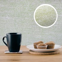 애니시트 이지벽지 9종 패브릭벽지 FB (92cm x 20M), FB-412 패브릭그린