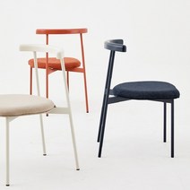 한샘 미나 라운드 식탁의자 5종/택1, C형 딥블루(C)