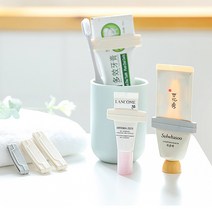 [아이디어홍] 튜브링거 치약 짜개 3P 사이즈별 디스펜서 스퀴저 물감 염색약 선크림, 그레이3P