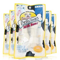 시바견 비숑 애견 이갈이용 간식 우유 5개 프렌치불독 퍼그 스트레스해소