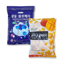 웰프레쉬 블루베리(미국산) 1kg+애플망고 1kg