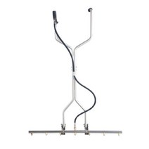 고출력 도로청소기 터널 스키드로더 노면청소차 호스, 65cm 6홀 스크럽 헤드
