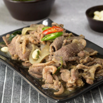 [인천맛집] 구월오리 오리 간장 불고기 300g/500g, 500g, 야채추가(대파 양파 마늘)