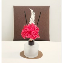 퐁텐느 레드 수국 디퓨저+향150ml, 클린코튼