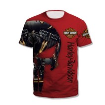 오토바이 레이싱 바이크 옷 반팔 티셔츠 할리데이비슨 빅사이즈 머슬핏 간지 레트로 구제 Harley Davidson