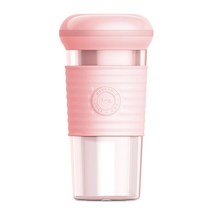 아이뮤 멀티펑셔널 하우스홀드 와이어리스 차징 미니 포터블 쥬서 믹서기 핑크