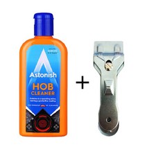 아스토니쉬 인덕션 청소 세정제 235ml 스크레퍼 포함 1개세트, 단품