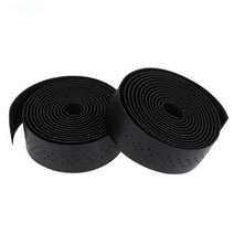 SOCEAN 진동흡수 손잡이 쿠션 자전거 핸들바 테이프-블랙 핸들 카바 쿠션 테이프 인조가죽 커버 손잡이 리폼 막대 라인 봉 테잎 바이크용품 라이딩 용품 씌우개 편안한 산행