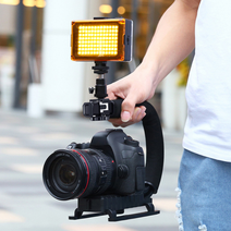 DSLR 카메라 디카 스마트폰 휴대용 짐벌 안정기 PU3005 손떨림최소화 다양한 유튜브 촬영 용품 핸드 헬드