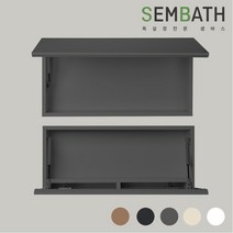 샘바스 보니 상부장 플랩장 상단장(W600xH320) 하단장(W600xH270), 무광화이트, C타입(상단장 + 하단장)