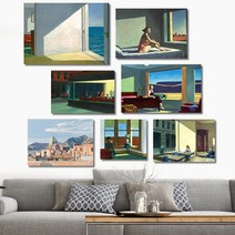 에드워드 호퍼 그림 액자 No13~24 프레임 10호(53x41cm), 24. Summer time/프레임액자(검