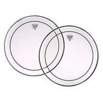 Remo 12인치 Pinstripe Clear 탐탐드럼피 PS-0312-00