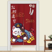 이자카야 일본 도어 커튼 스시 홈 입구 장식 파티션 커튼 인테리어