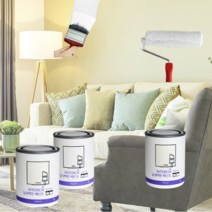 노루표페인트 셀프 친환경 실내 가정용 벽지 페인트 1L, 아이보리