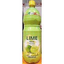 [더착한푸드]라임주스(농축 퍼시픽초이스 1L) 식자재마트 대용량 업소용 라임즙 레몬주스 라임 라임원액 라임엑기스 라임시럽 레몬즙 깔라만시