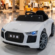 원격 제어 전기 자동차 4륜 전동차 유아 어린이, 듀얼 드라이브, 4 화이트2륜구동+리모콘자율주행+블루투스