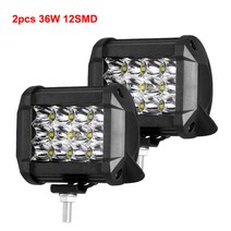 NLpear 12V 24V LED 바 오프로드 스폿 홍수 콤보 LED 라이트 바/트럭 자동차 SUV 4WD 4x4 보트 ATV Barra LED 헤드라이트용 작업 라이트|라이트 바/작업 라이트|, 2pcs 36W led bar, China