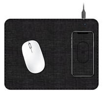 프라임 10W 고속 무선충전 마우스 패드, 다크그레이, 프라임 고속무선충전 마우스패드