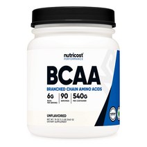 뉴트리코스트 BCAA 필수 분지쇄 아미노산 류신 6000mg 540G, 1개, 기본