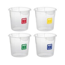 [러버메이드] 원형보관용기_컬러코딩 (3.8ℓ/7.6ℓ/11.4ℓ) / 0397 0394 0395 0396 0404 0401 0402 0403 1135 1132, 녹색, 11.4L