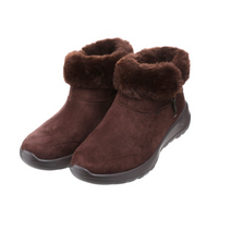 스케쳐스 여성 겨울 깔끔 심플한 방한화 초코색 푹신한 족저근막염 쿠션 발편한 부츠 #SP0 WS 21W 022