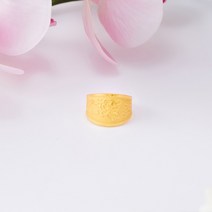 바울레토 24k 순금 1.875g 프레스 천사 돌반지 아기반지