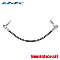 Canare GS-6 & Switchcraft 228 커스텀 패치 케이블 / Right Angle (CS6-P), 60cm