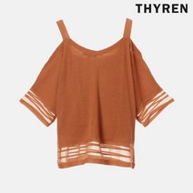 티렌 오프숄더 니트 T193PWK702