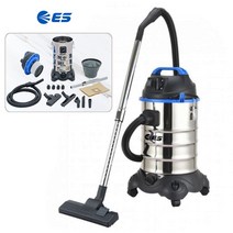 ES 건습식 송풍 대용량 스텐 진공청소기 강력 1400W 30L 고품질 산업용