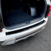 카스타 토레스 트렁크 가드 범퍼 패드 튜닝 용품 차량 기스방지 몰딩, 트렁크가드 [블랙] 수동형